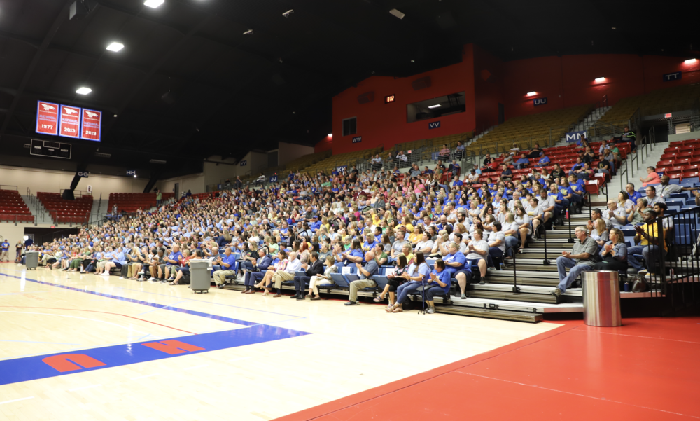 Full staff at Convocation 