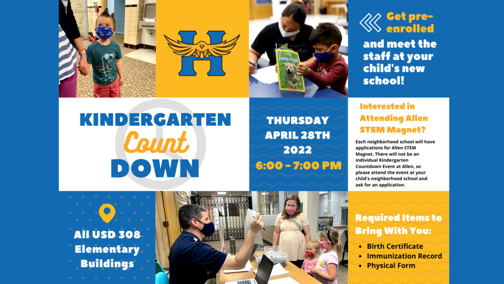 Kindergarten Countdown event